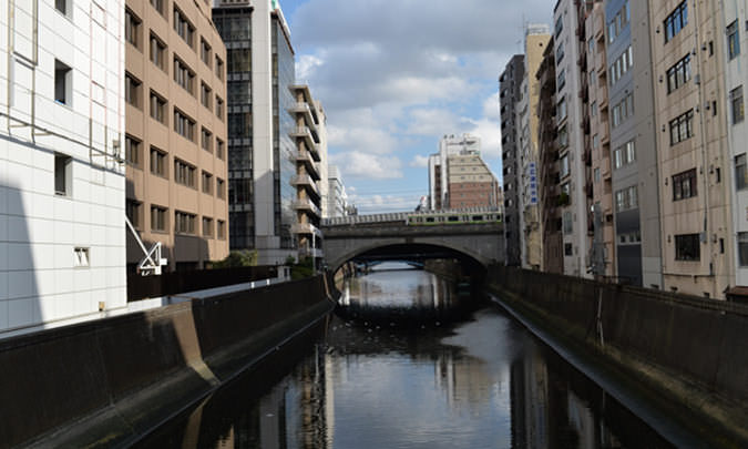神田川の万世橋